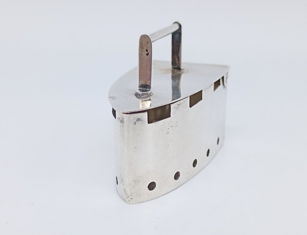 Miniatyrfigur - Ferro da stiro - .800 silver #1.0