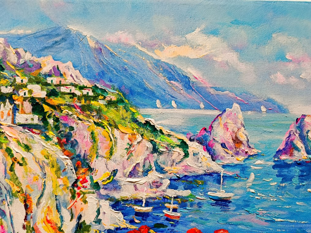 Alfredo Grimaldi (1950) - Faraglioni di Capri #3.2