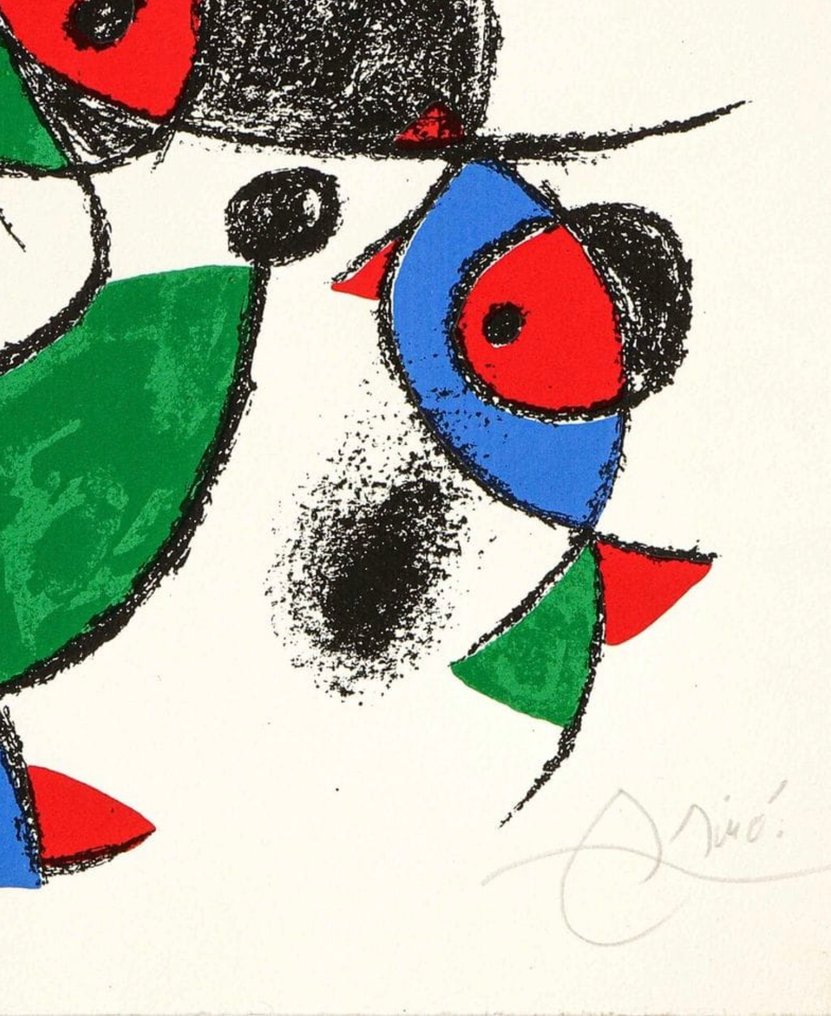 Joan Miro (1893-1983) - Joan Miró Litógrafo II #1.0