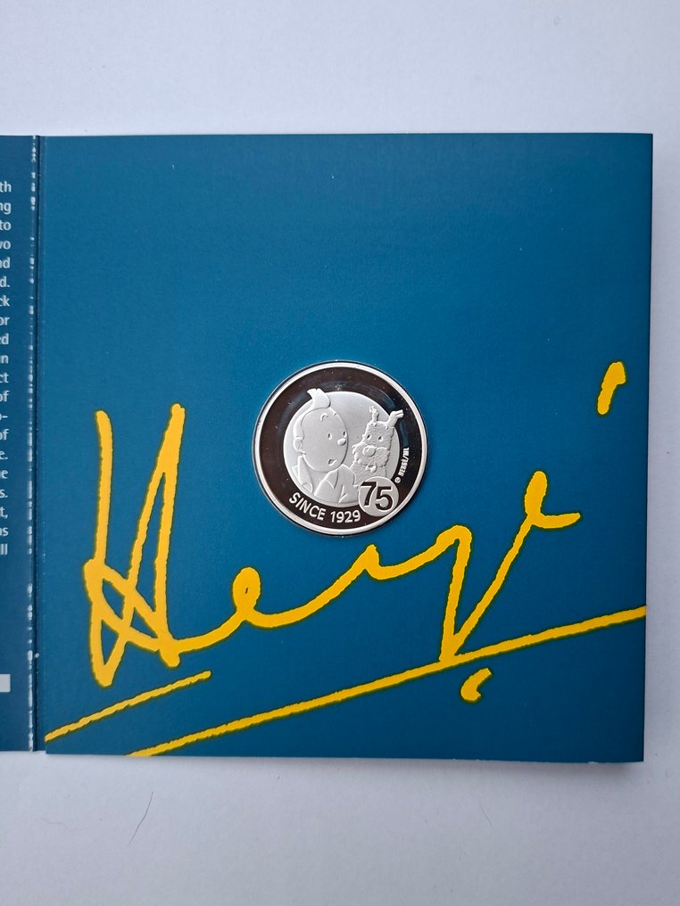 Tintin - 1 Various merchandise objects - Koninklijke Munt van België - 2004 #4.3