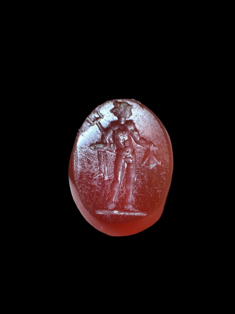 古羅馬 瑪瑙 凹雕玉石 (沒有保留價) #1.0