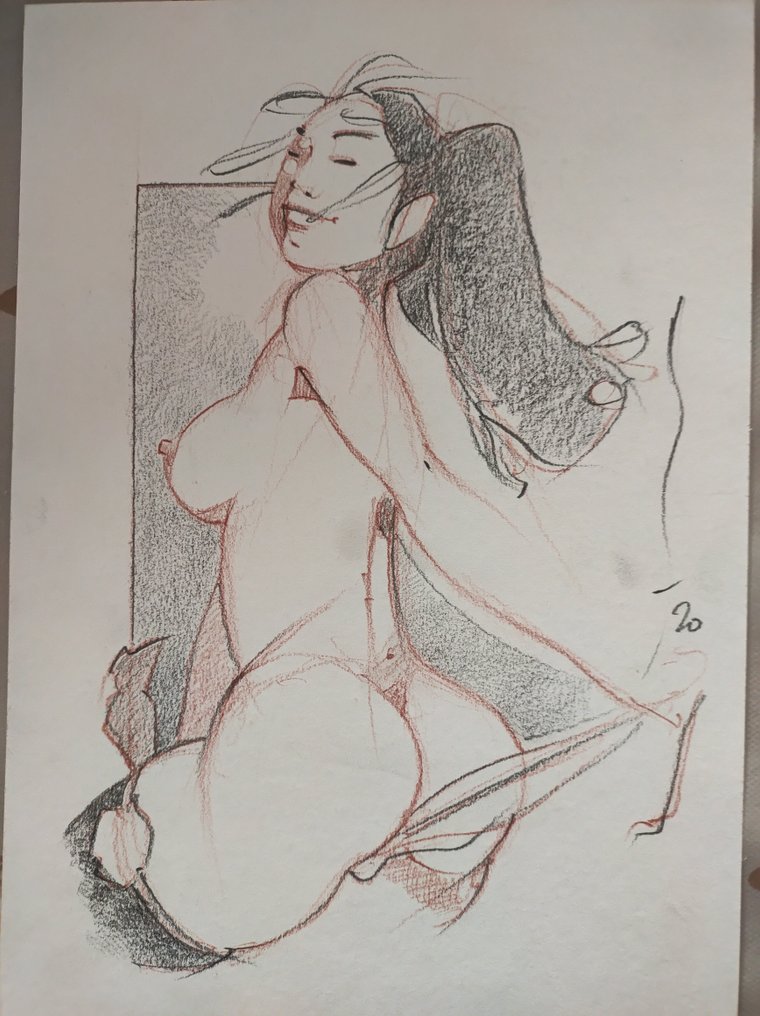 Marc Michetz - 1 Original preliminary drawing - Amazing Adult Fantasy #1.0