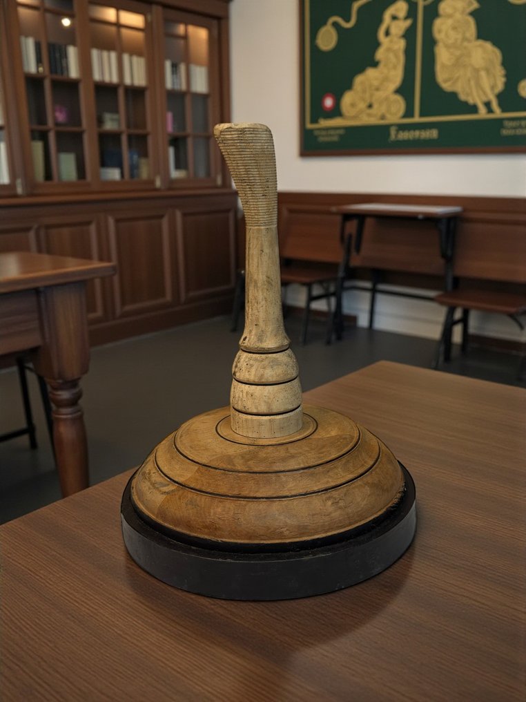 甘蔗 - 1950年代木制冰壶——乡村风格的中世纪设计品，适合Loft、Chalet及收藏家。 - 木 - 庞大 #1.0