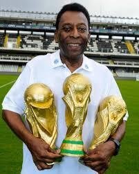 Brazil - Wereldkampioenschap Voetbal - Pele- Premium Frame – Museum Quality - No RP Price ! - Shirt  #2.1