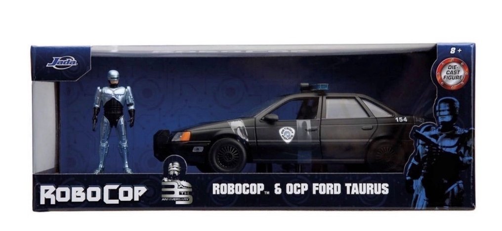 Jada Toys - Figur - Robocop & OCP Ford Taurus - Metall, Plastik #1.0