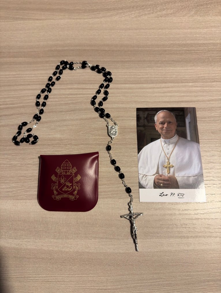 罗萨里奥·帕帕·莱昂十四世 - 梵蒂冈 - 2025年大赦 - 镀银 - 2025 #2.1