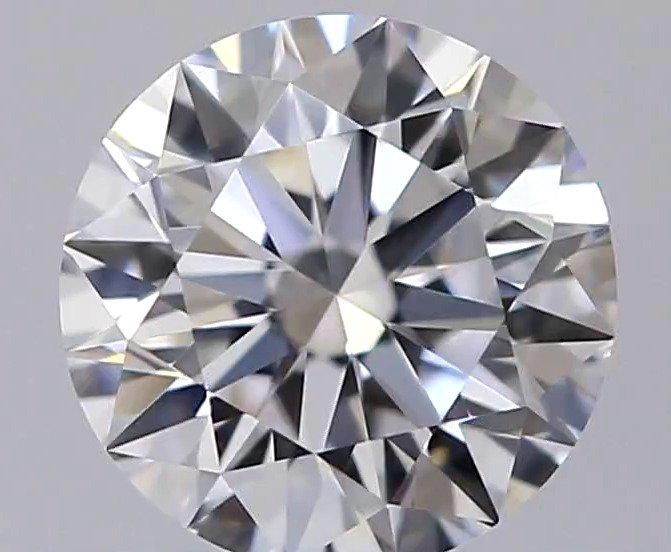 1 pcs Gyémánt  (Természetes)  - 0.43 ct - Kerek - D (színtelen) - VVS1 - Amerikai Gemmológiai Intézet (GIA) - *3EX* #1.0