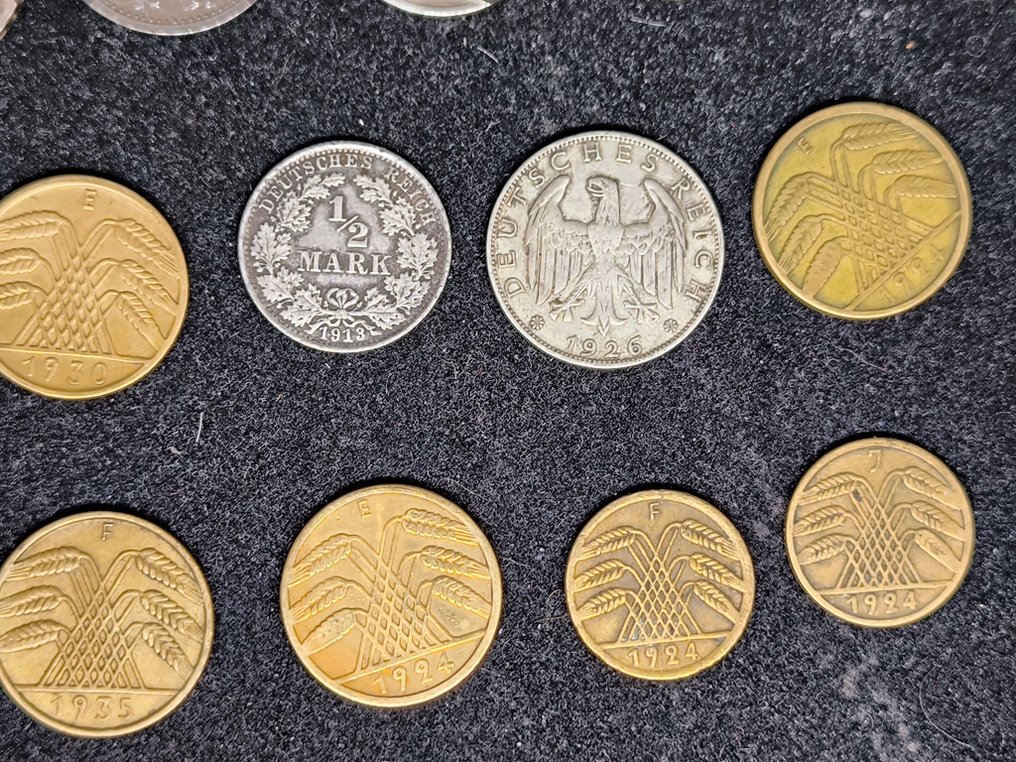 德國,Third Reich Collection of coins incl. silver (沒有保留價) #4.3