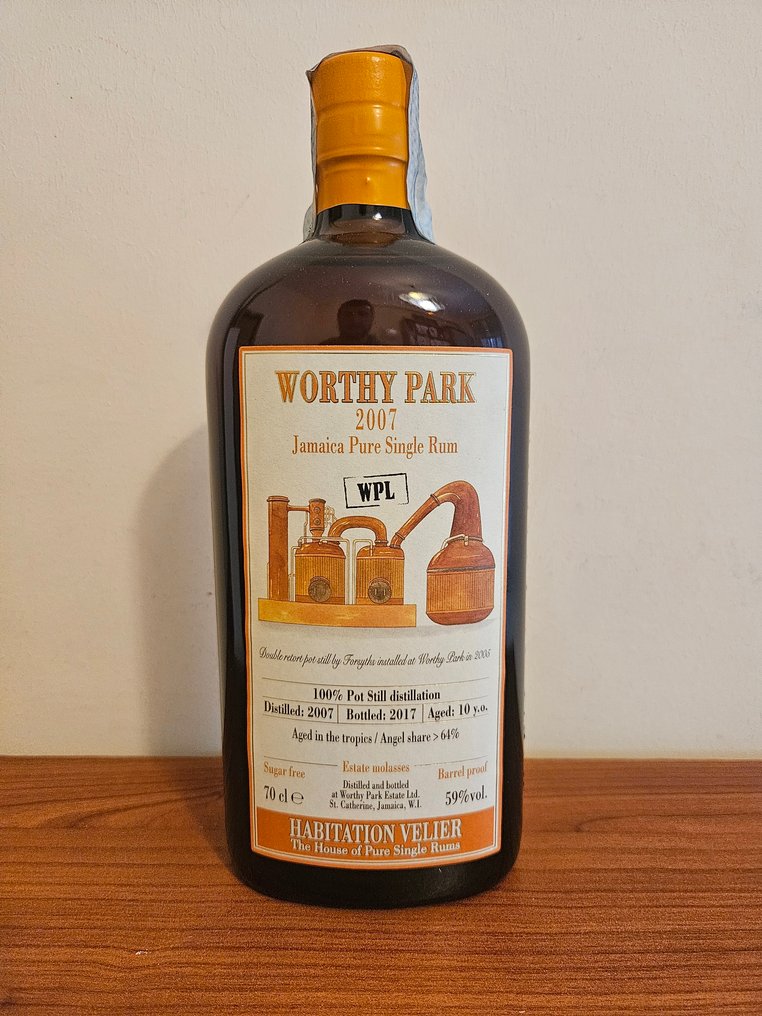 Worthy Park 2007 Velier - WPL - Habitation - b. 2017 - 70 cl #1.0