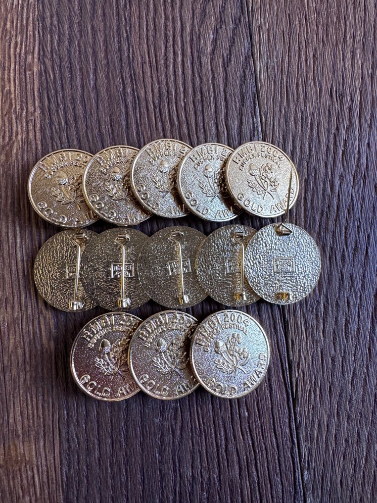 Genuine Toye & Co RMBI Χρυσό Βραβείο.  (χωρίς τιμή ασφαλείας) #1.0