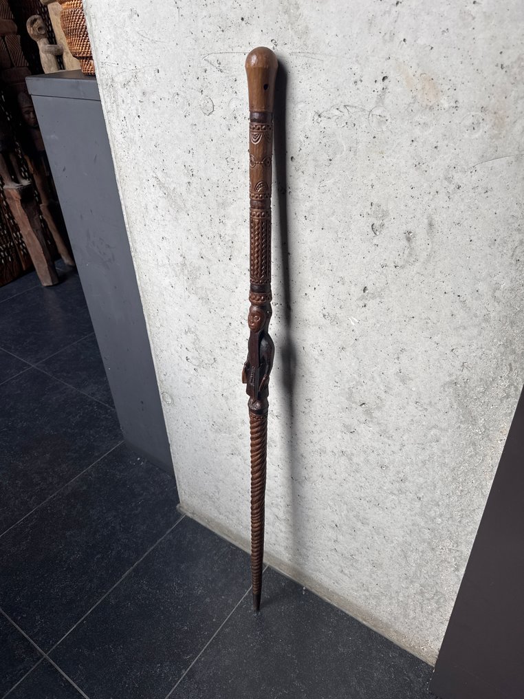 Käpp - Trä - Bembe - Bakongo staf #2.1