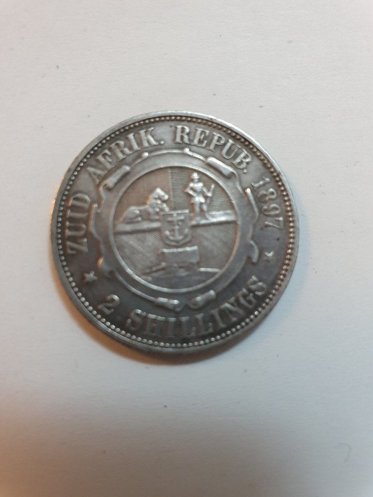Νότια Αφρική. 2 Shilling 1897  (χωρίς τιμή ασφαλείας) #1.0