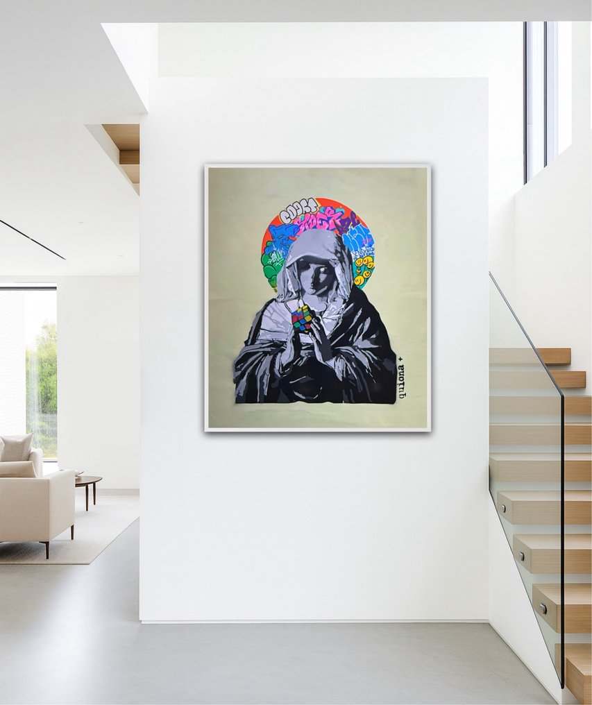 Quiona+ (1987) - ‘The Virgin with the Rubik’s Cube’ (No Reserve Price) #3.2