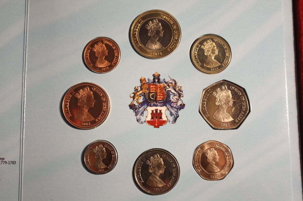 Γιβραλτάρ. Year Set 2012  (χωρίς τιμή ασφαλείας) #4.3