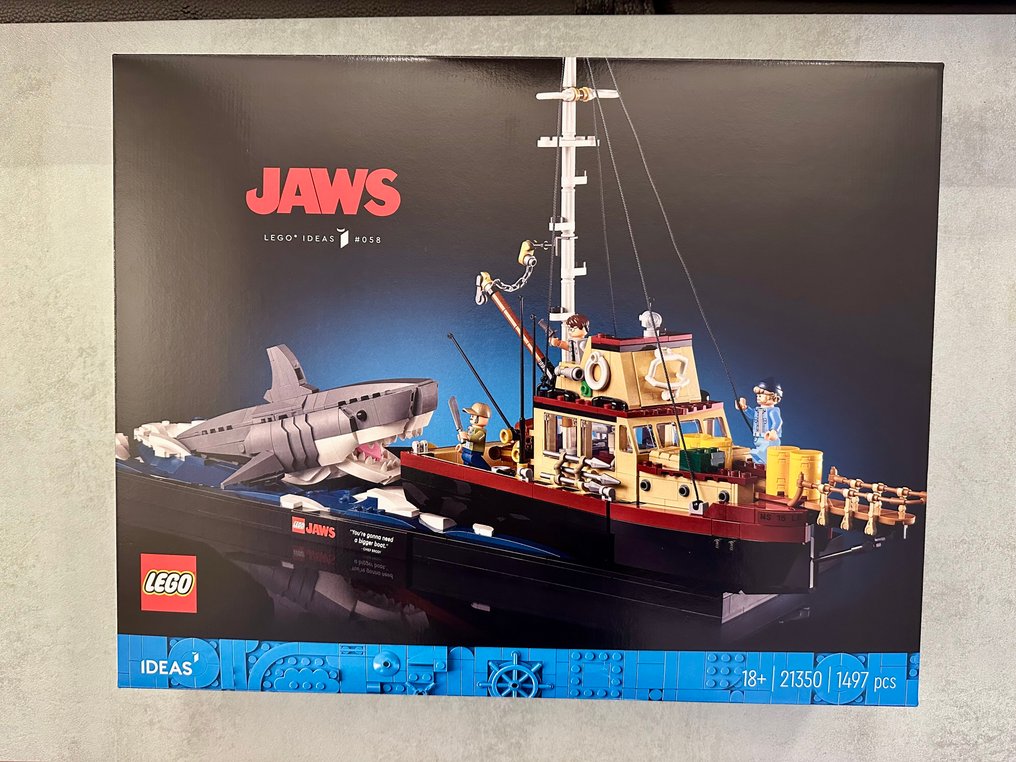 Lego Készlet - 21350 - Ideas (CUUSOO) - Jaws #1.0