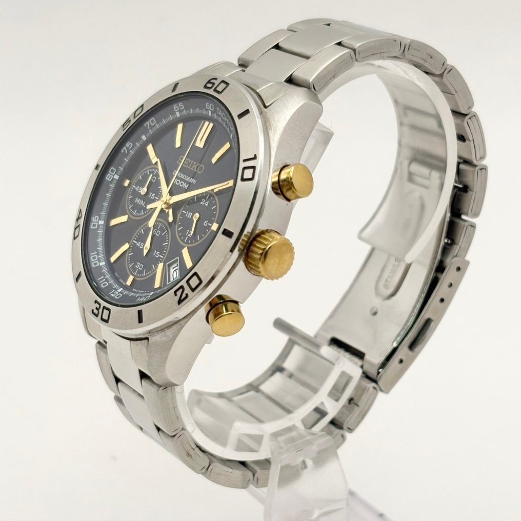 Seiko - Chronograph Tachymeter - Nincs minimálár - 6T63-00E0 - Férfi - 2000-2010  #1.0
