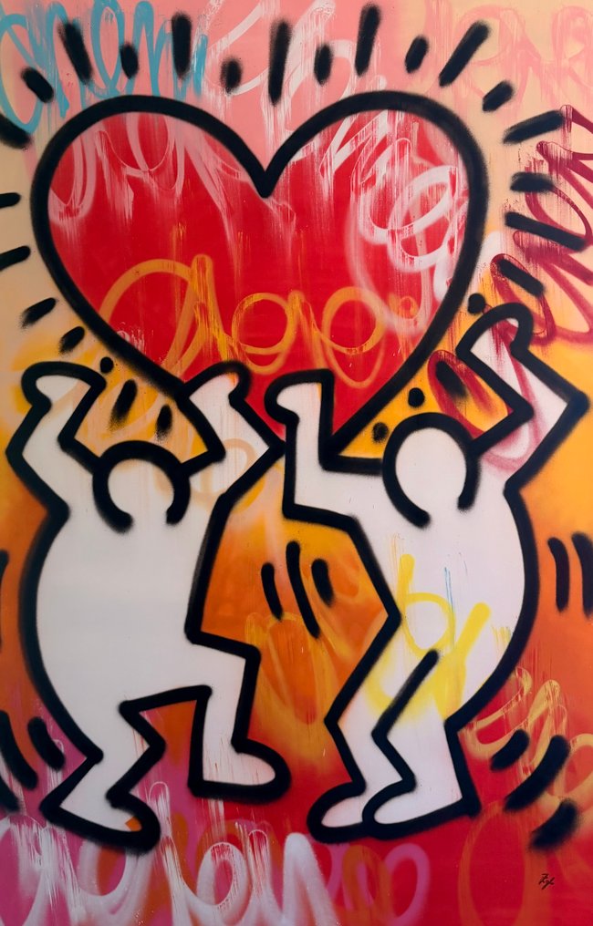 Gunnar Zyl - Heart / Keith Haring & Zyl XXL #3.2