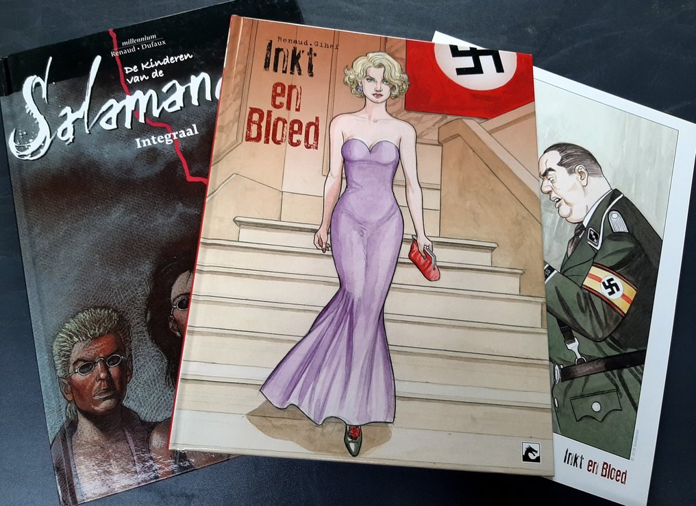 Inkt & Bloed / De kinderen van de salamander - Bundelingen HC - 2 Album - First edition - 2004/2016 #1.0