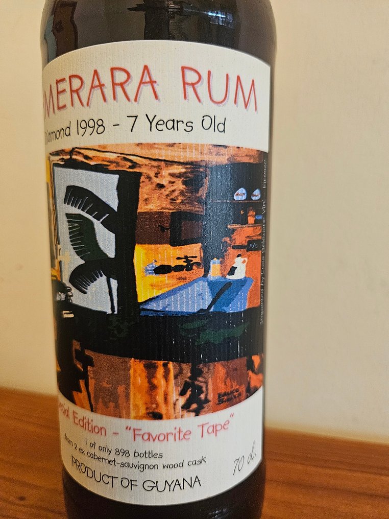 Diamond 1998 7 years old Pellegrini - Special Edition "Favorite Tape"  - 70cl #3.2