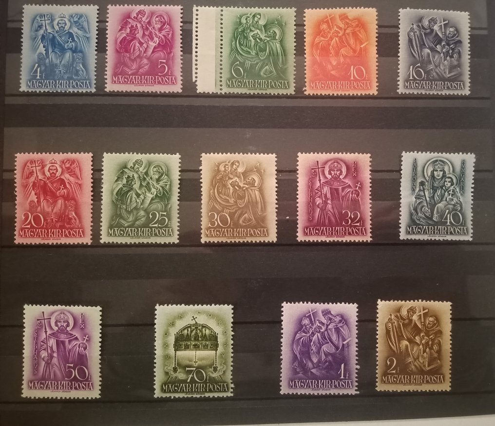 匈牙利  - 圣伊斯特万（III），归乡——邮票系列；第二部分，俄罗斯帝国（罗曼诺夫家族） #1.0