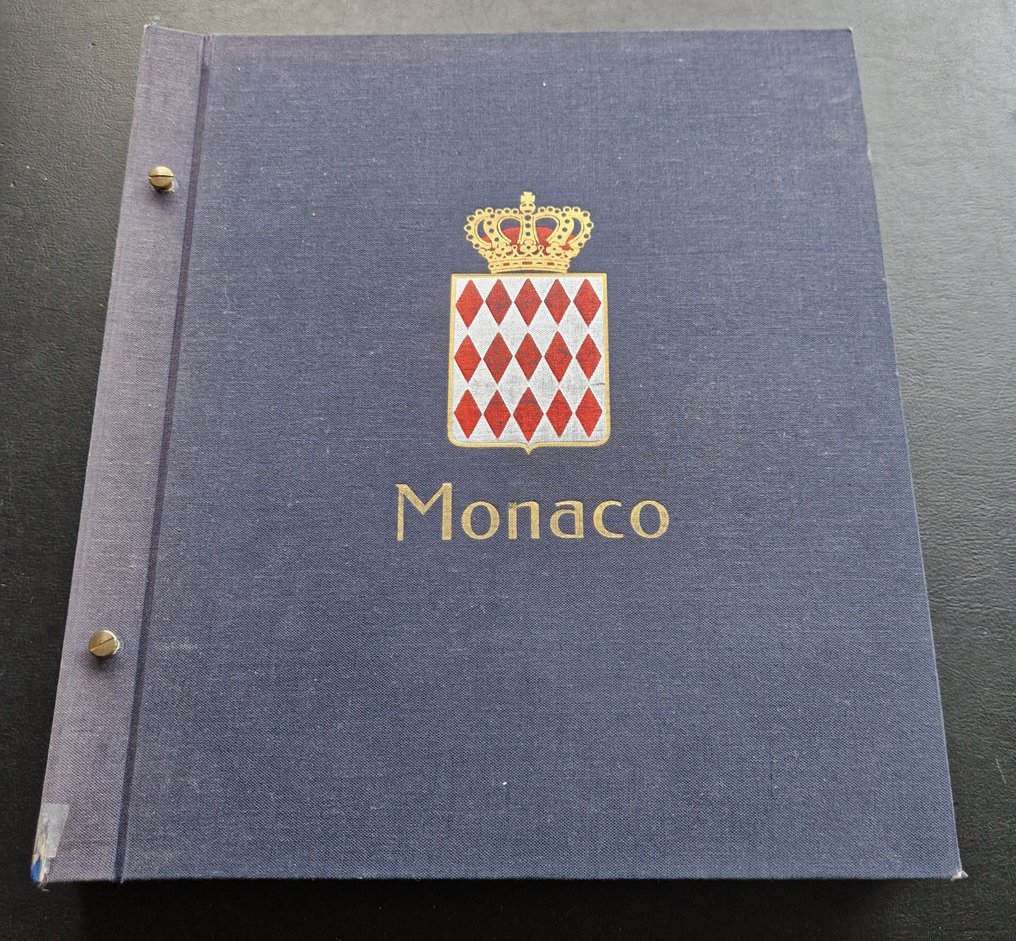 摩納哥 1904/1979 - NAOORLOGS 高级 + 空邮 + 包裹，包括在 DAVO 相册中的更高价值 - Michel #2.1