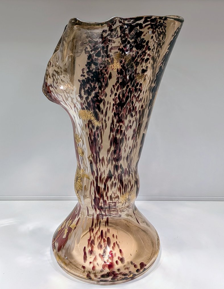 Ernest Baptiste Léveillé (attr.) - Váza  - Üveg #1.0