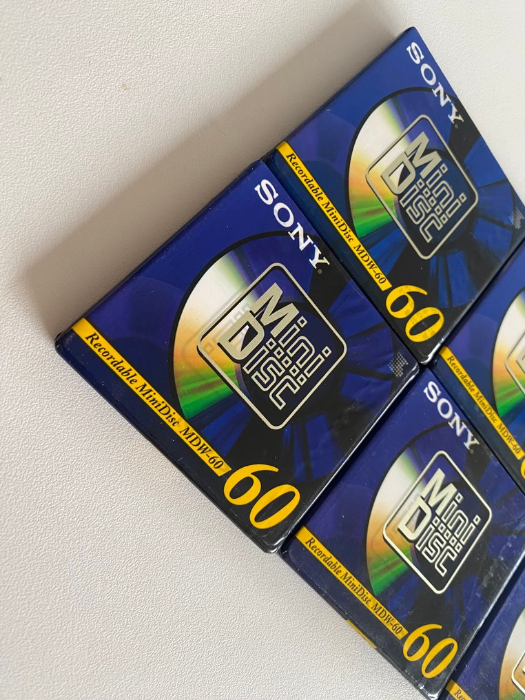 Sony MDW-60 Minidisc Anzahl der Objekte: 6 #1.0