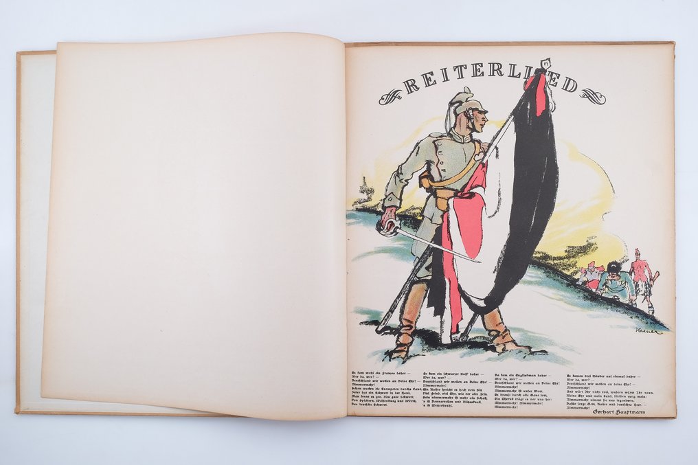 Ludwig Kainer, Walter Trier e.a. - Bunte Kriegsbilderbogen - 1914 #4.3