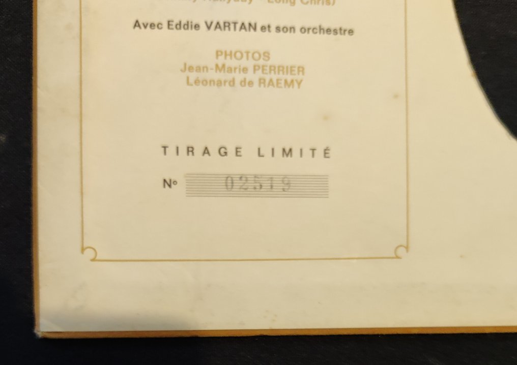 Johnny Hallyday - Johnny Chante Hallyday - Limited Edition, Numbered, Velvet Cover - Différents titres - LP - 1965 #2.1