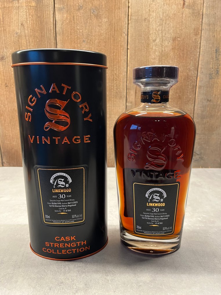 Linkwood 1995 30 years old Cask no. 4 - Signatory Vintage  - b. 2025  - 70cl #1.0