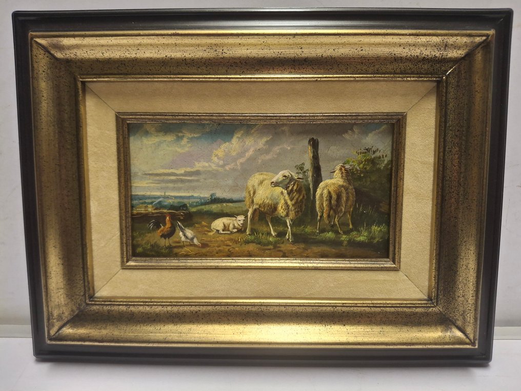 比利时学校 (XX) - Schapen met pluimvee #1.0