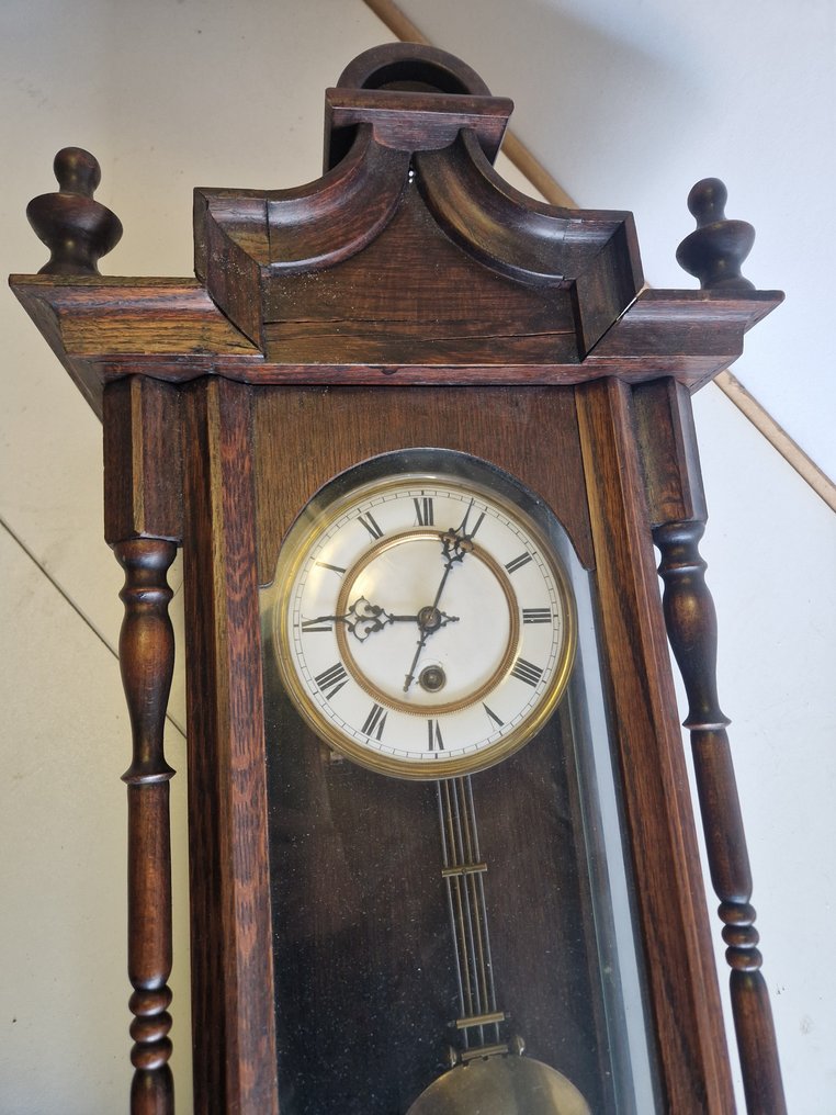 Seinäkello - Puu, Pronssi, Messinki - 1930-1940 - Seinäkello #1.0