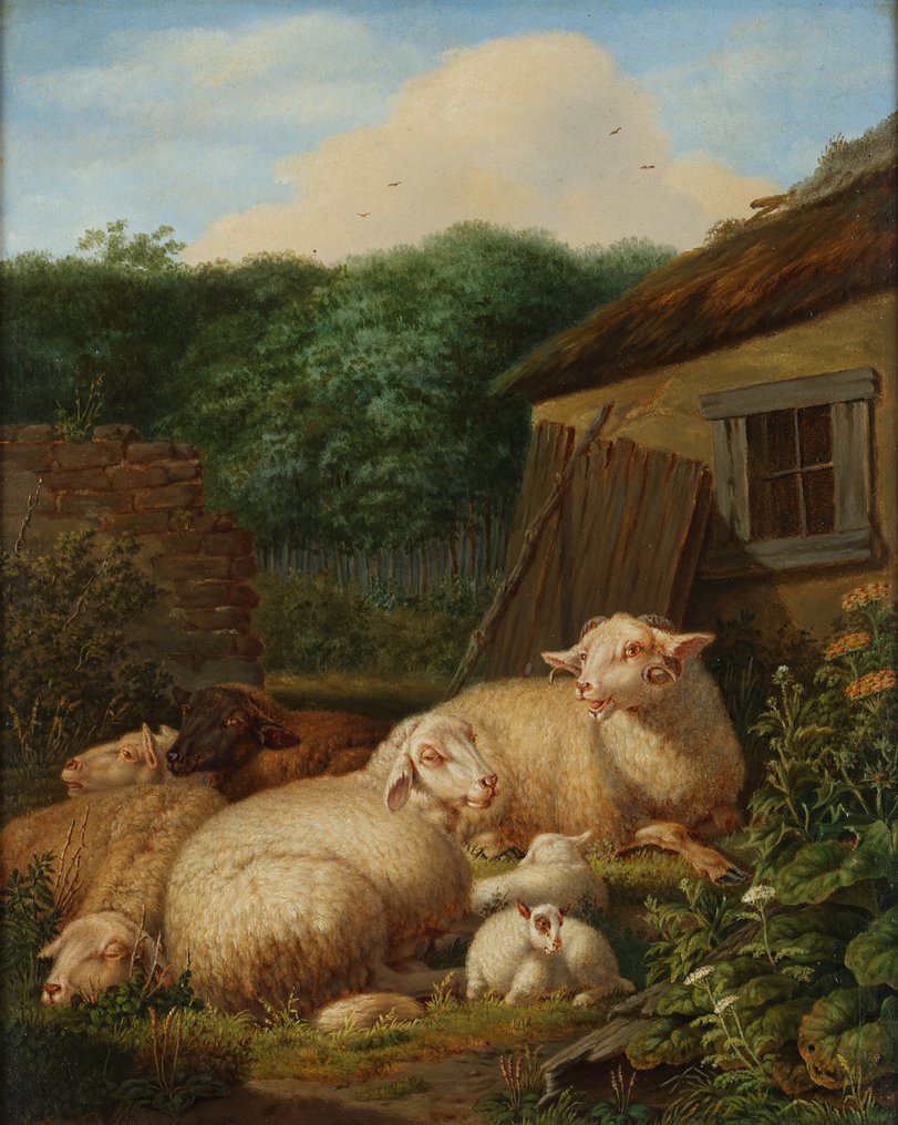 Augustus Knip (1819-1859) - Schapen #1.0