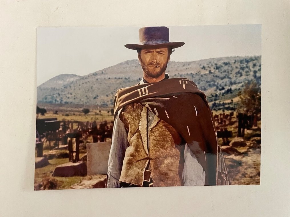 Clint EASTWOOD - Signed Photo with Another - 1984 #2.1