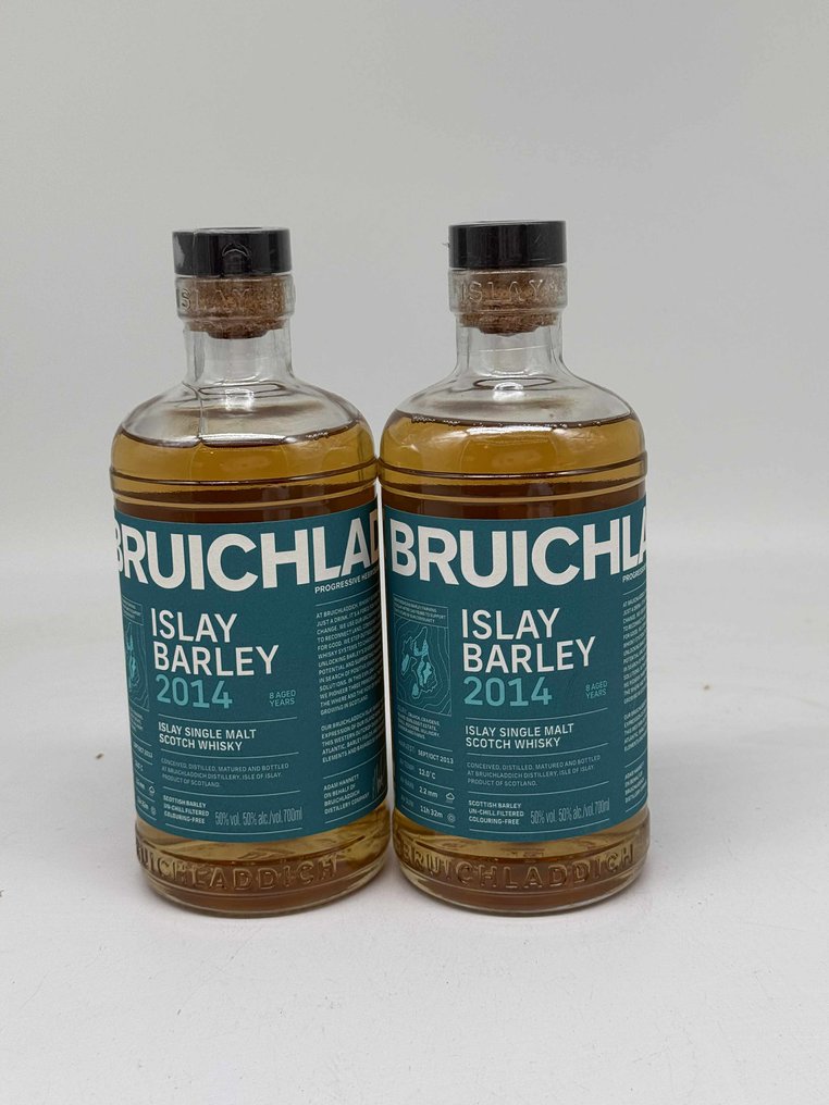 Bruichladdich 8 years old Islay Barley 2014  - 700ml - 2 bottles #1.0