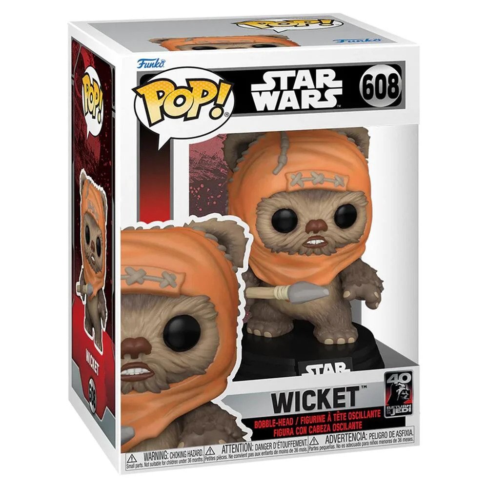 Star Wars Episode VI: Return of the Jedi - Wicket "Star Wars: Return of the Jedi" #608 Funko Pop! Vinyl Figure #2.1