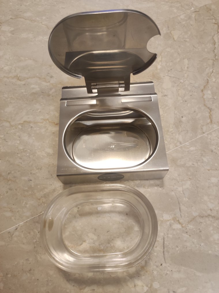 Alessi - Μπολ - Κρύσταλλο, ανοξείδωτο ατσάλι - αποθήκη τυριού παρμεζάνας #4.3