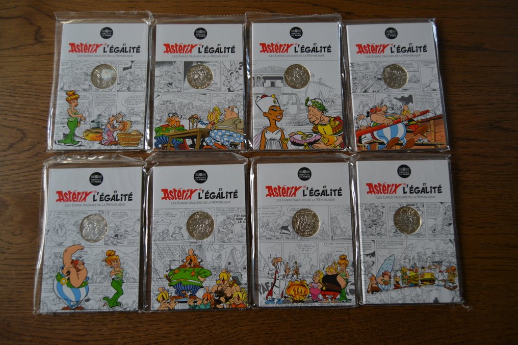 Ranska. 10 Euro 2015 "Asterix" (24 stuks) #3.2