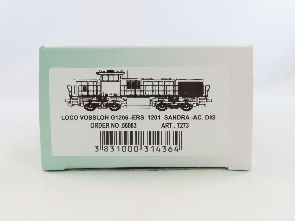 Mehano H0 - 56083 - Diesellokomotive (1) - MaK G1206 "Sandra" - ERS Railways #3.2