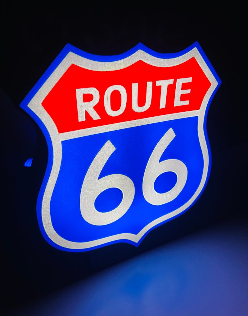 定制照明道路标志样式灯箱——路线灵感设计——意大利制造 - Cr3ativid - 灯箱 - 塑料 #1.0