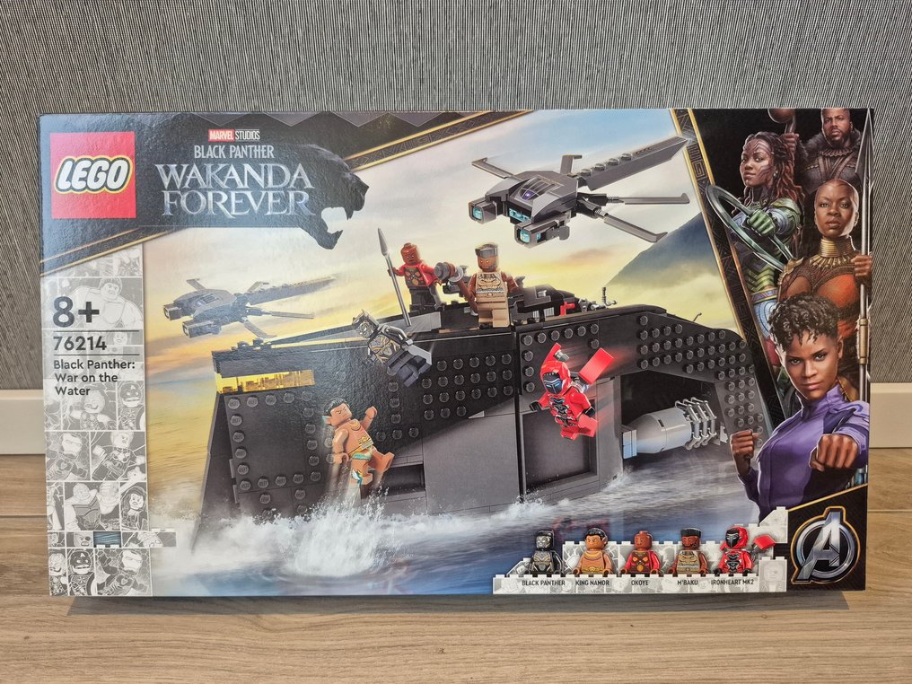 Lego - Marvel - Retired 76214 - Marvel Black Panther - War on the Water - 2020+ #1.0
