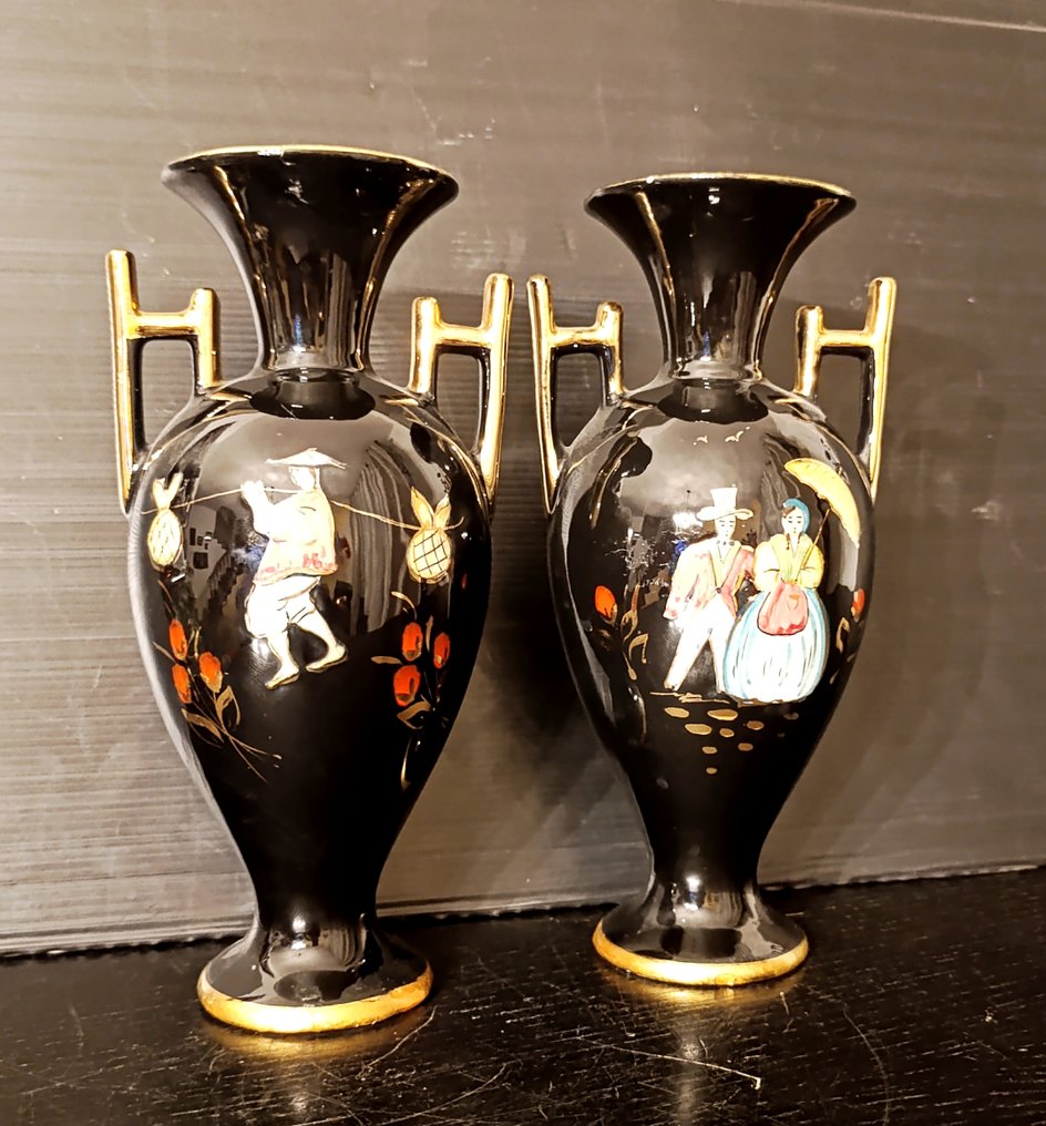 CAT, Gualdo Taldino - Βάζο (2)  - Κεραμικό - Ανατολίτικη διακόσμηση. #1.0