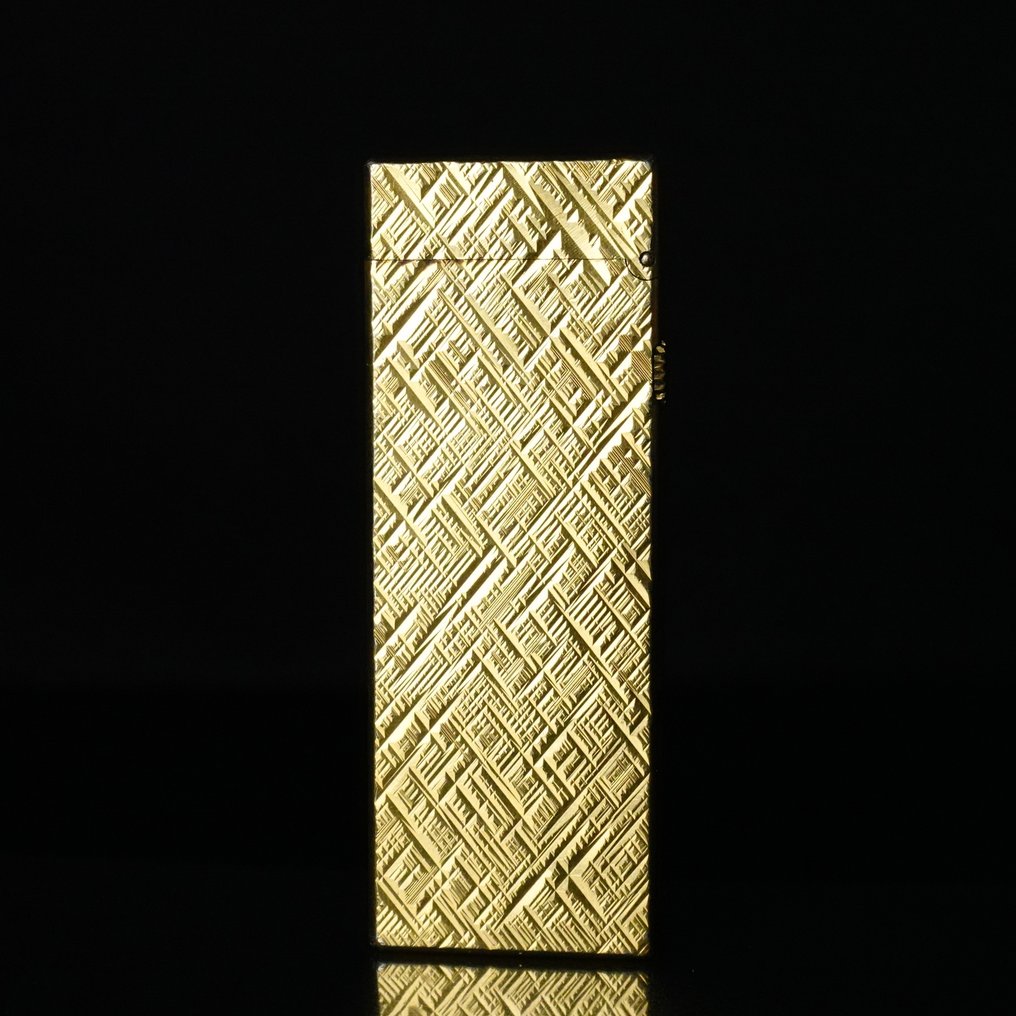 Dunhill - Florentine Pattern Rollagas Lighter - Senza prezzo di riserva - Accendino - Placcato oro #3.2