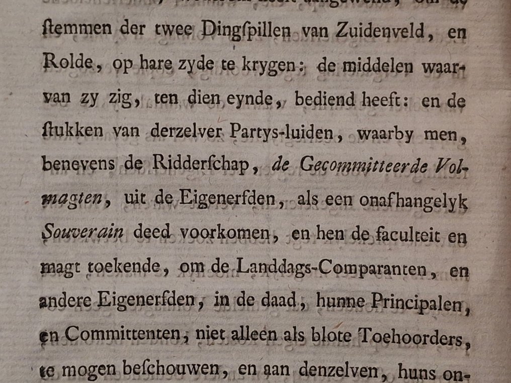 conflict in Drenthe - Beilen, Diever, Noordenveld en Oostermoer vs Zuidenveld en Rolde - 1787 #2.1