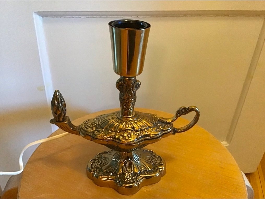 Lamp - Brass - Vintage Aladdin Lamp #3.2