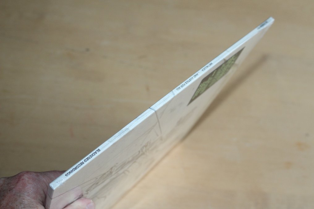 金屬製品樂團 - ...And Justice For All + Guitar Picks + Backstage Pass + Promo Slides - 2 x LP 專輯(雙專輯) - 180克 - 2018 #4.3