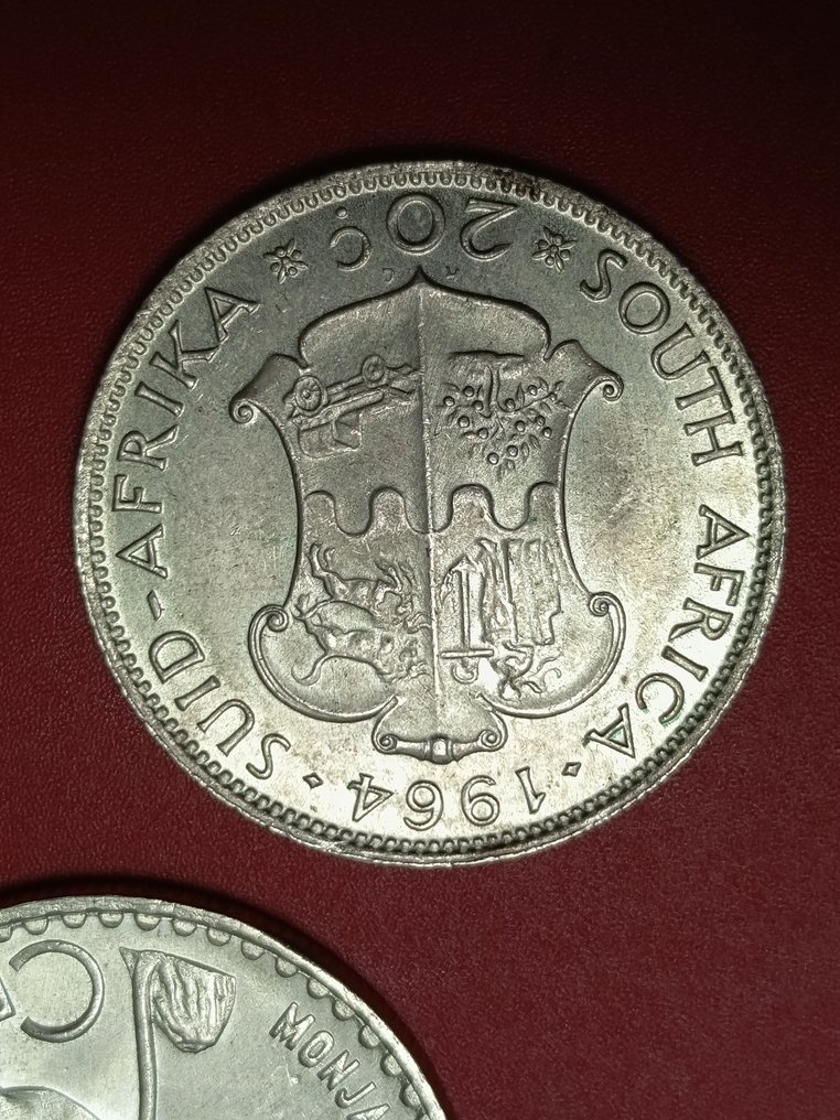 南非, Guatemala. 1963/1964. 2 x  (没有保留价) #2.1