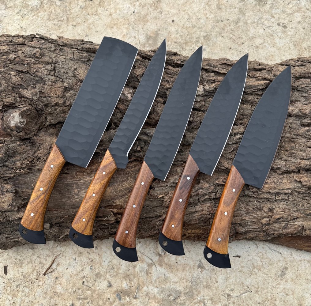 Σετ τραπεζομάχαιρων (5) - Ξύλο, Χάλυβας - Σετ επιτραπέζιο μαχαίρι #4.3