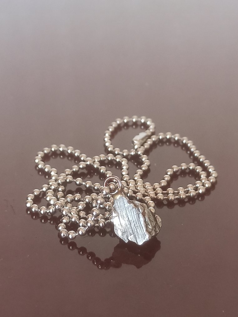 天国之野手工吊坠 钢链 55厘米。无保留价！！！ - 8.95 g #3.2