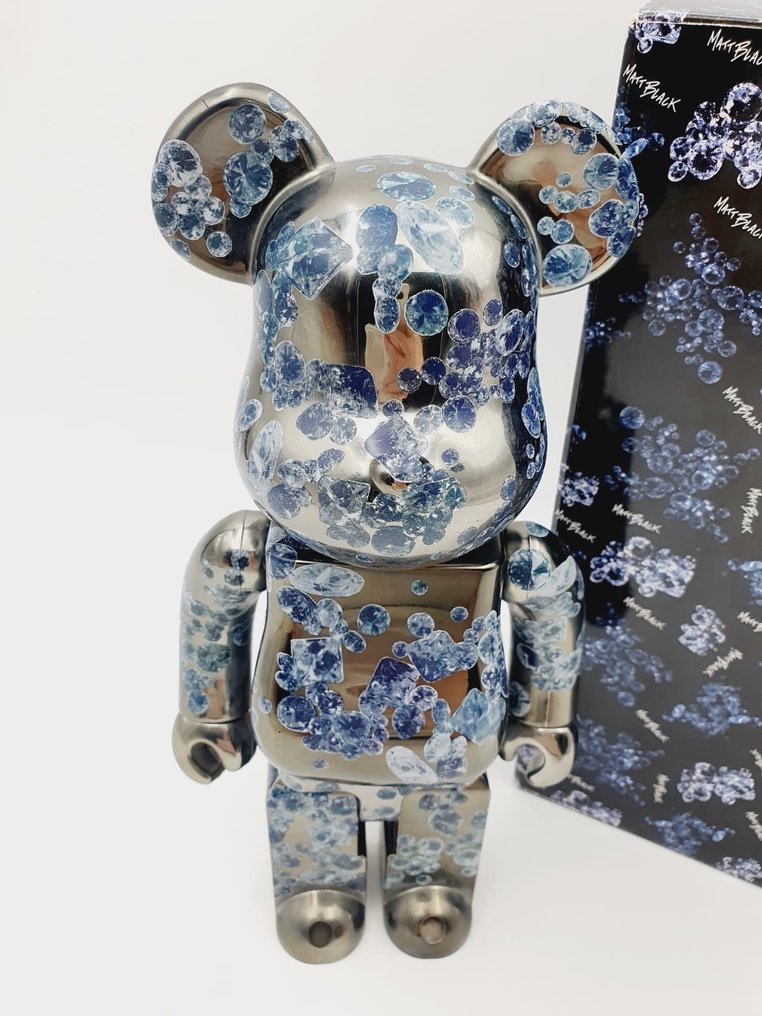Matt Black - NO RESERVE Be@rbrick Matt Black DIAMONDS limited edition Bearbrick 2009 #3.2